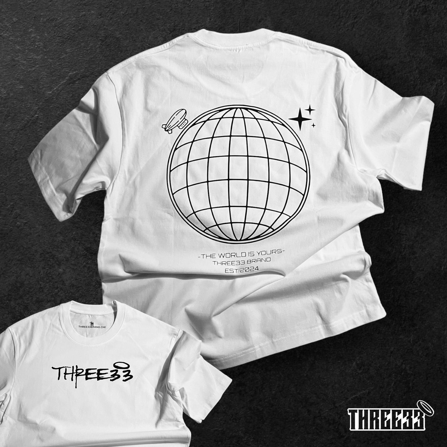 T.W.I.Y BLIMP OVERSIZED TEE WHITE